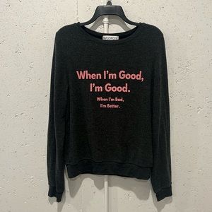 Wildfox Sweatshirt Size Small